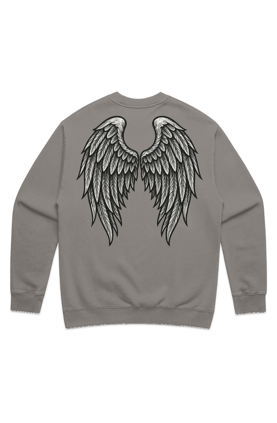 MENS RELAX FADED CREW